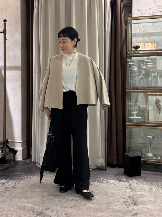 BEARDSLEY | リネンインレイカーディガン | Rakuten Fashion(楽天