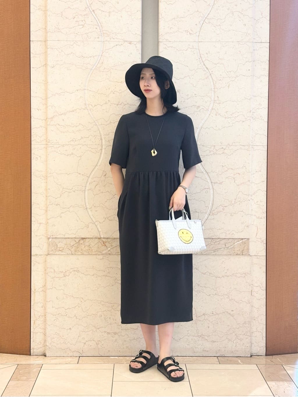 UNITED ARROWS | COMFY ショートスリーブ ワンピース -防汚 UVカット