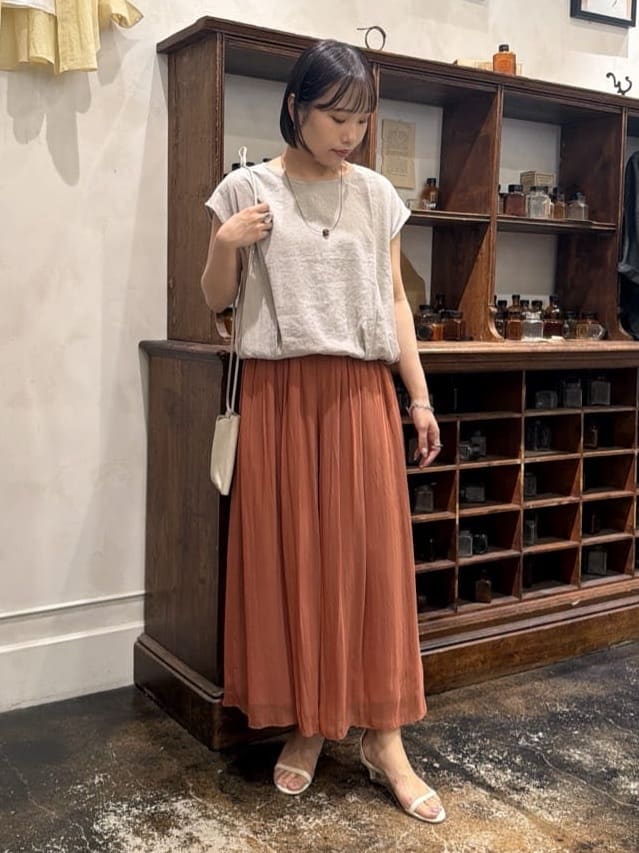 BEARDSLEY | NEWシワシフォンギャザーパンツ | Rakuten Fashion(楽天