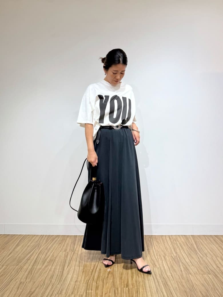 Whim Gazette | フィブリル天竺ギャザースカート | Rakuten Fashion