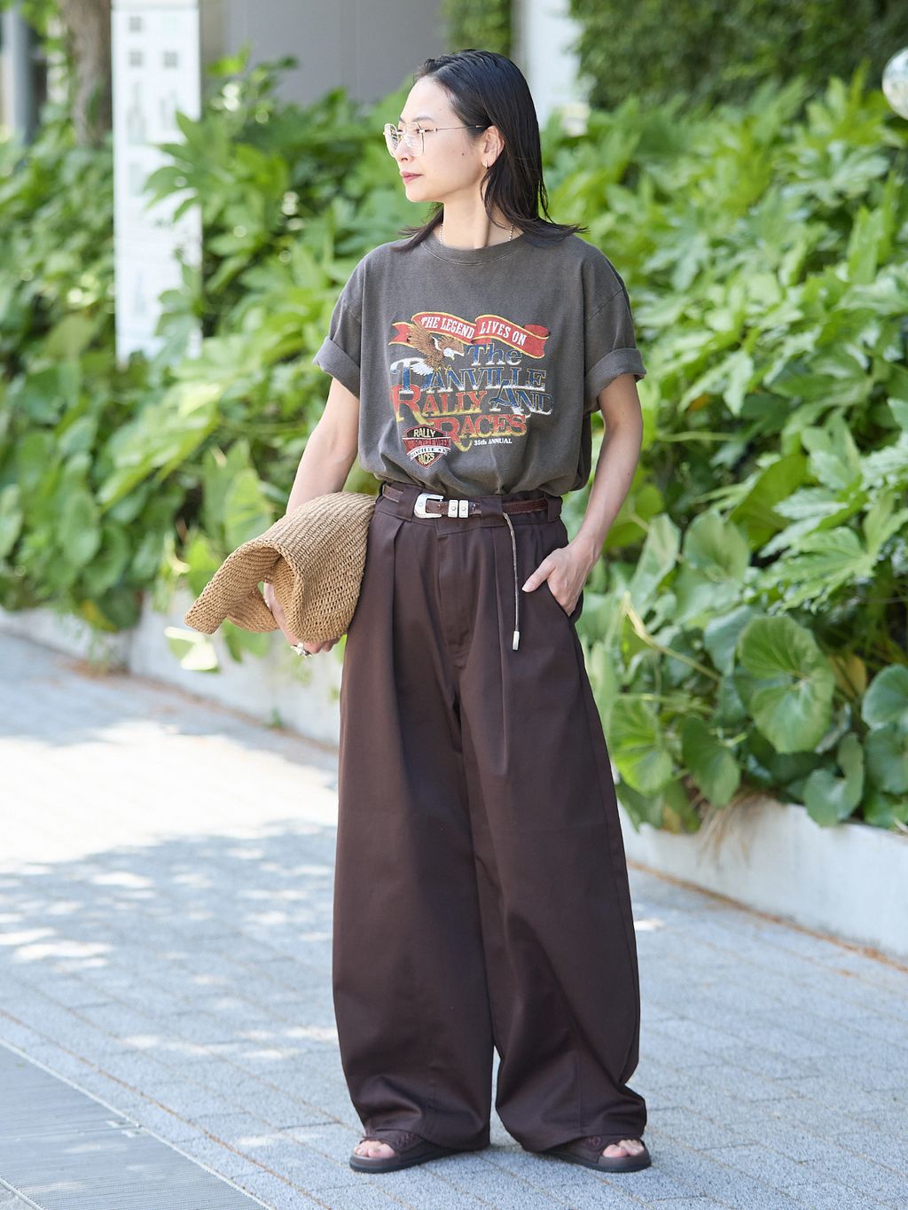 JOURNAL STANDARDのJS FES VINTAGE Tシャツを使ったコーディネートを紹介します。｜Rakuten Fashion(楽天ファッション／旧楽天ブランドアベニュー)7249125