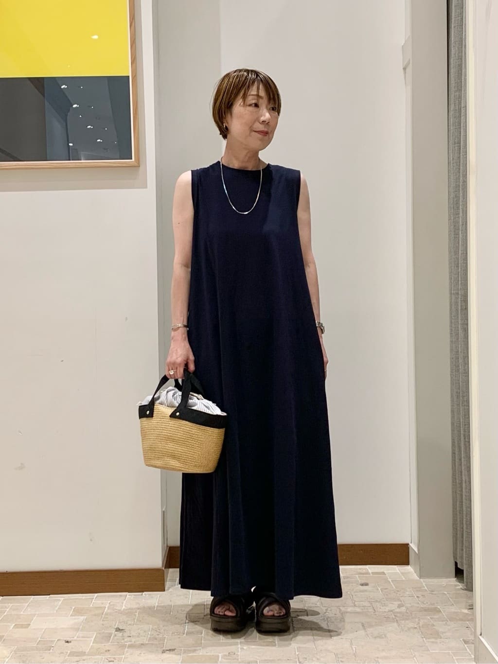 UNITED ARROWS LTD. OUTLET | USAコットン フレア ノースリーブ