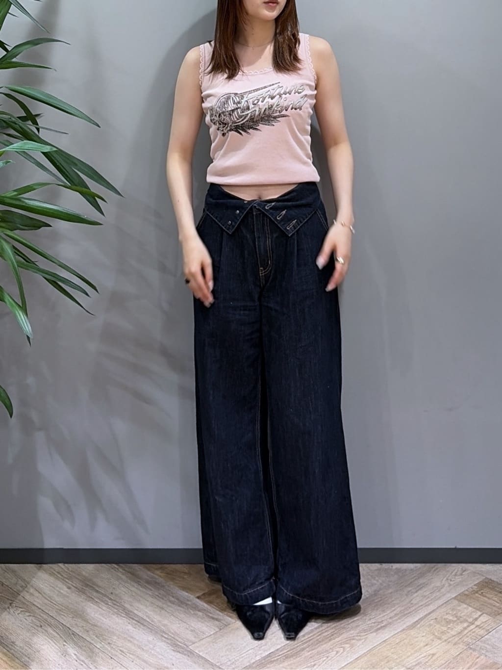 moussy | CORSET DESIGN バギー デニム | Rakuten Fashion(楽天