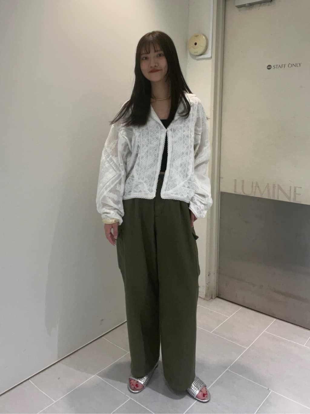 FREAK’S STOREのインド ヴィンテージ風 レースシャツを使ったコーディネートを紹介します。｜Rakuten Fashion(楽天ファッション／旧楽天ブランドアベニュー)7251362