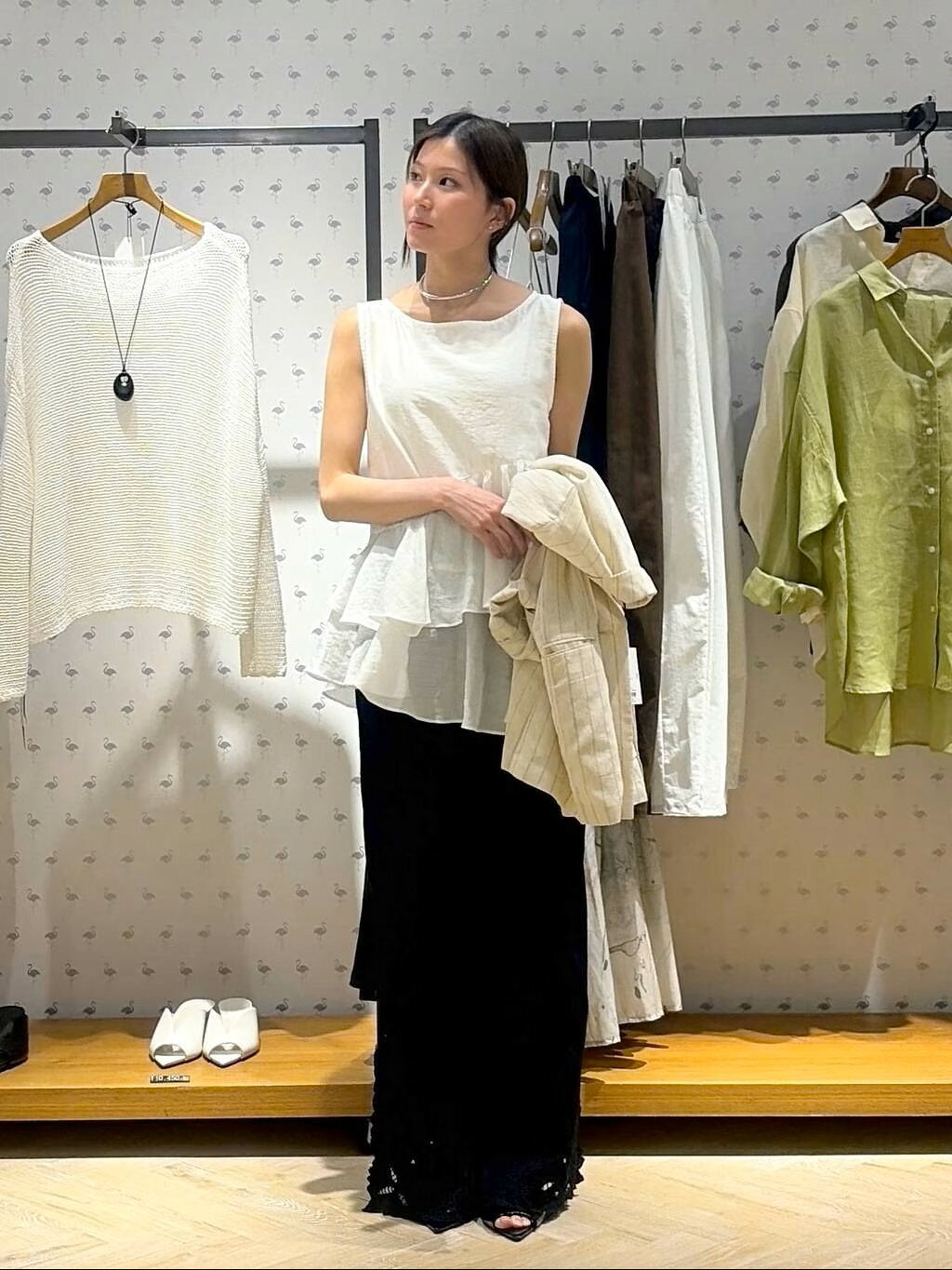 A part by | シアーWジャケット | Rakuten Fashion(楽天ファッション