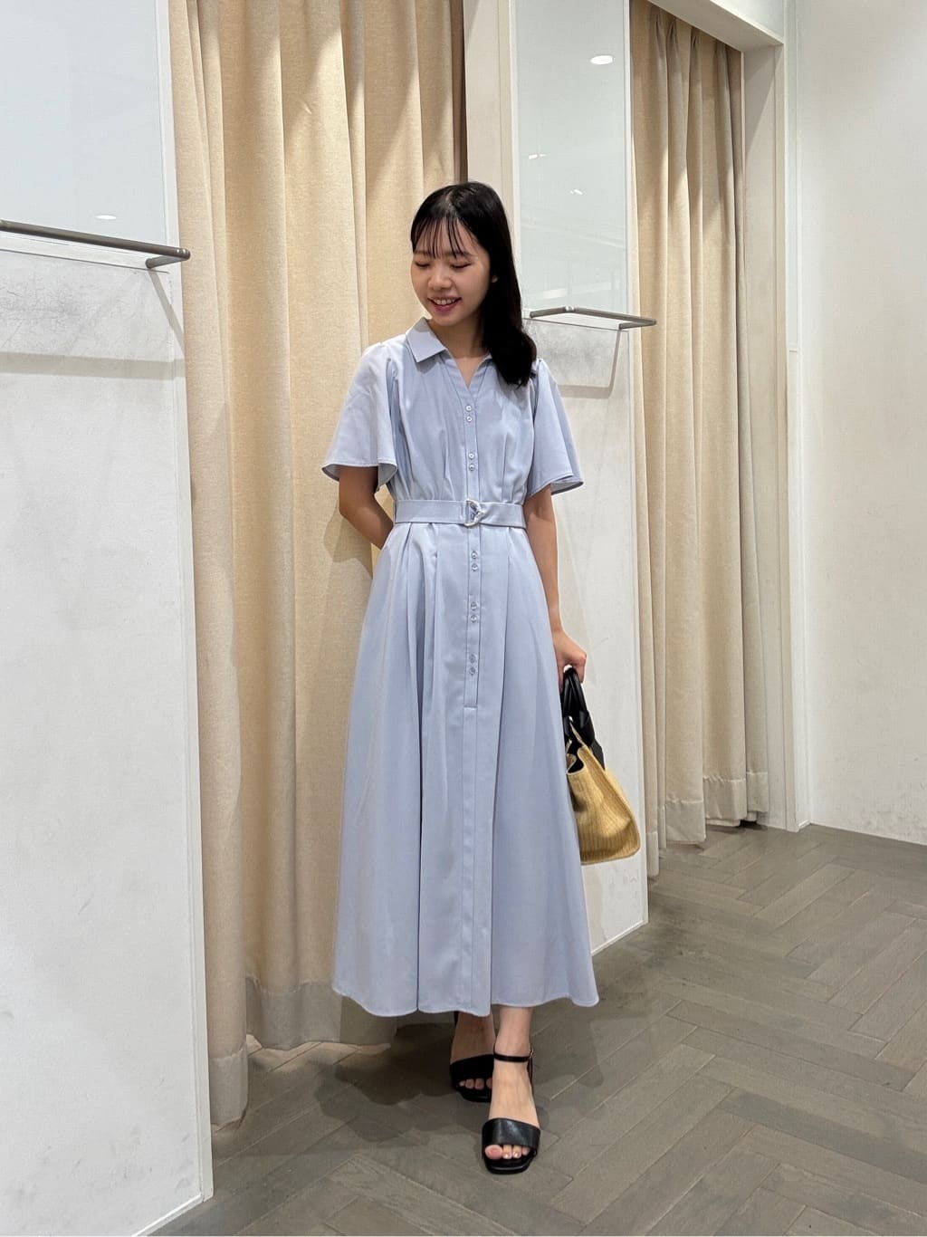 新品NATURAL BEAUTY BASIC好印象ワンピースM NATURAL BEAUTY BASIC | <ちょうど,いい服>