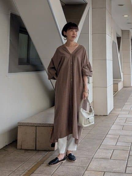 BEARDSLEY | リネンライクトラックパンツ | Rakuten Fashion(楽天