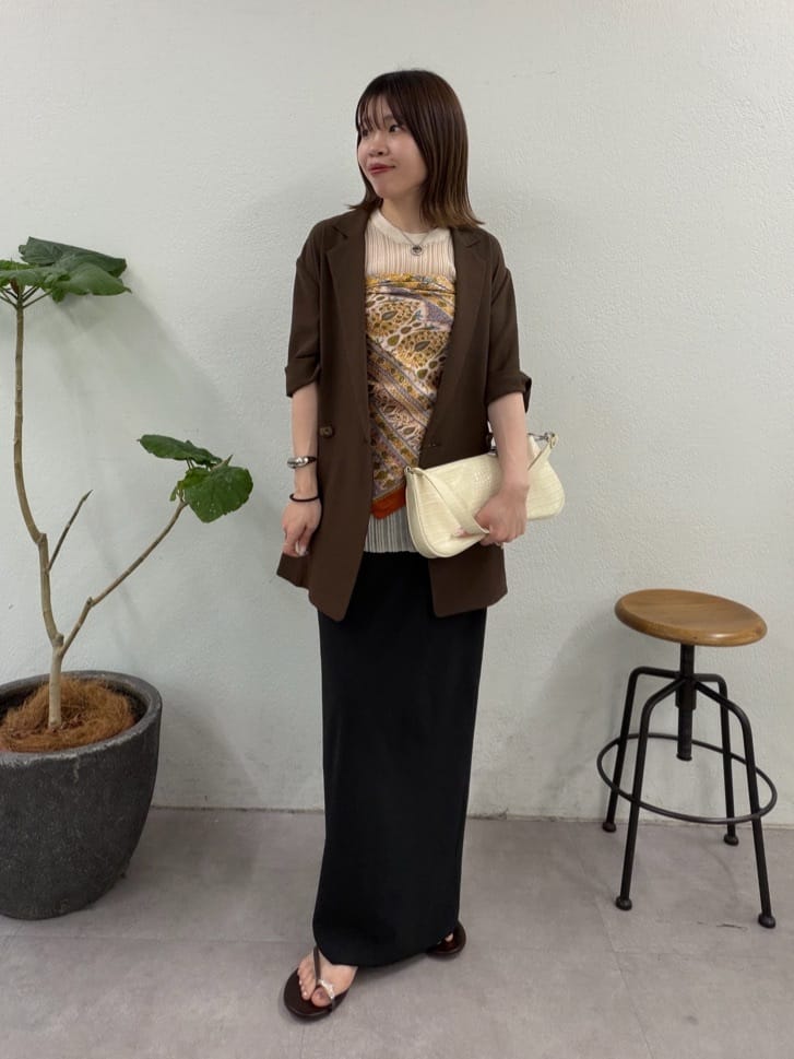 GALLARDAGALANTEの【3サイズ展開】ストレッチマキシタイトスカート2を使ったコーディネートを紹介します。｜Rakuten Fashion(楽天ファッション／旧楽天ブランドアベニュー)7252400