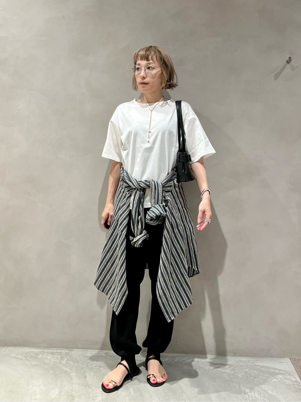 2026 ASTRAETビッグポケット ストライプ レギュラーカラーシャツ UNITED ARROWS | <ASTRAET> ビッグポケット ストライプ レギュラー