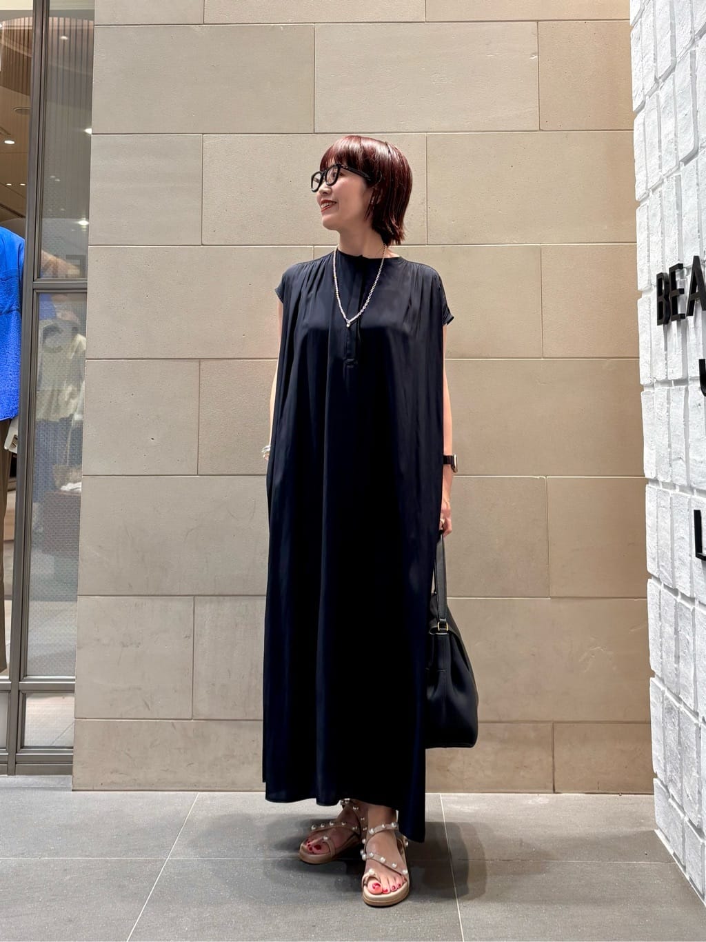 UNITED ARROWS | Spiree ギャザー フレンチスリーブ ワンピース