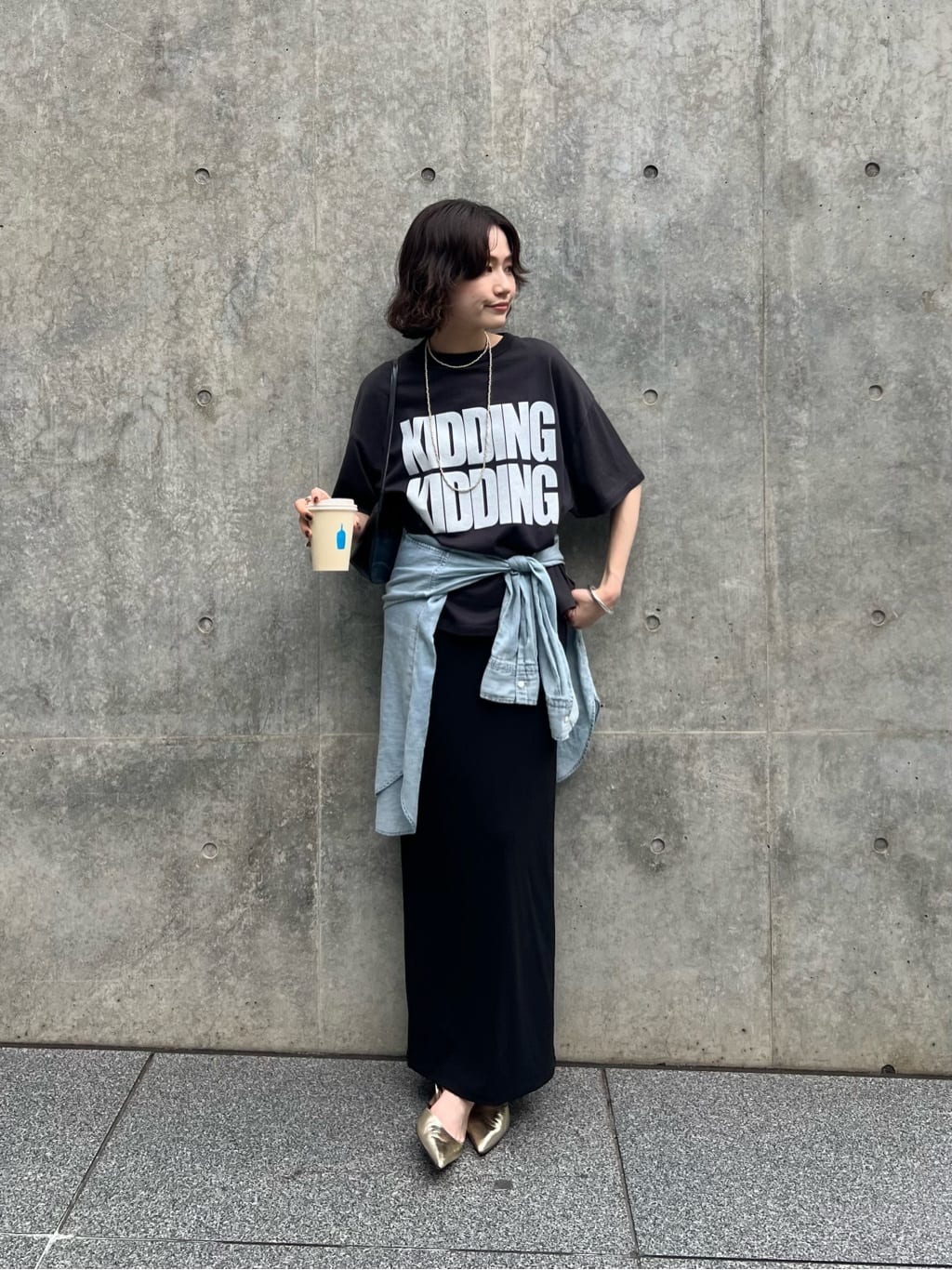 Whim Gazette | デニムシフォンシャツ | Rakuten Fashion(楽天
