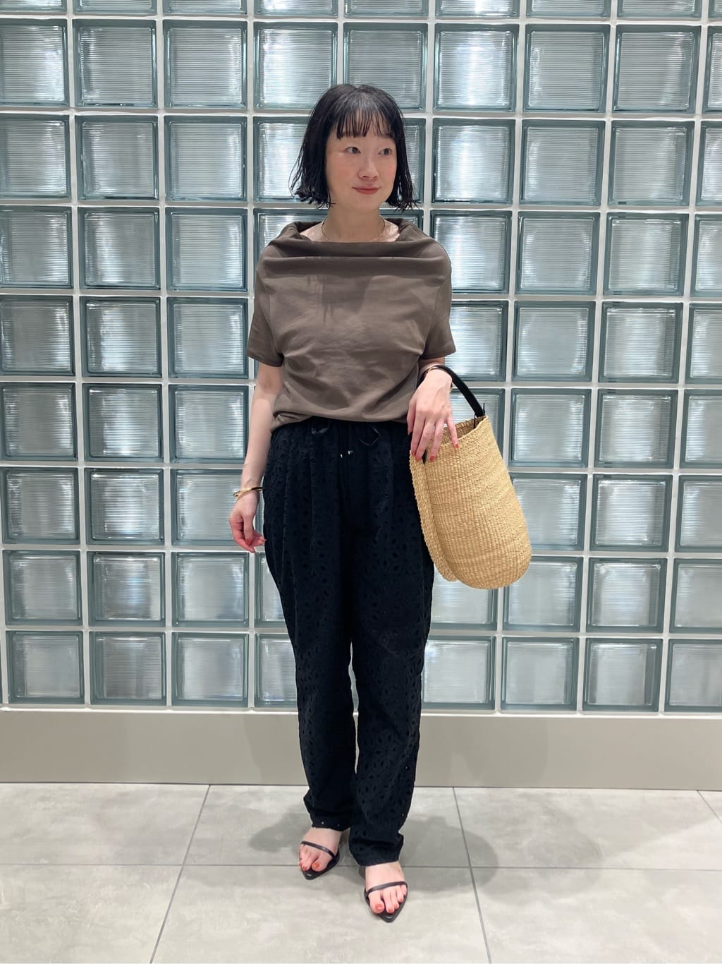 conte オフショルダー ブラック 長袖 トップス UNITED ARROWS | <conte>オフショルダー Tシャツ | Rakuten Fashion