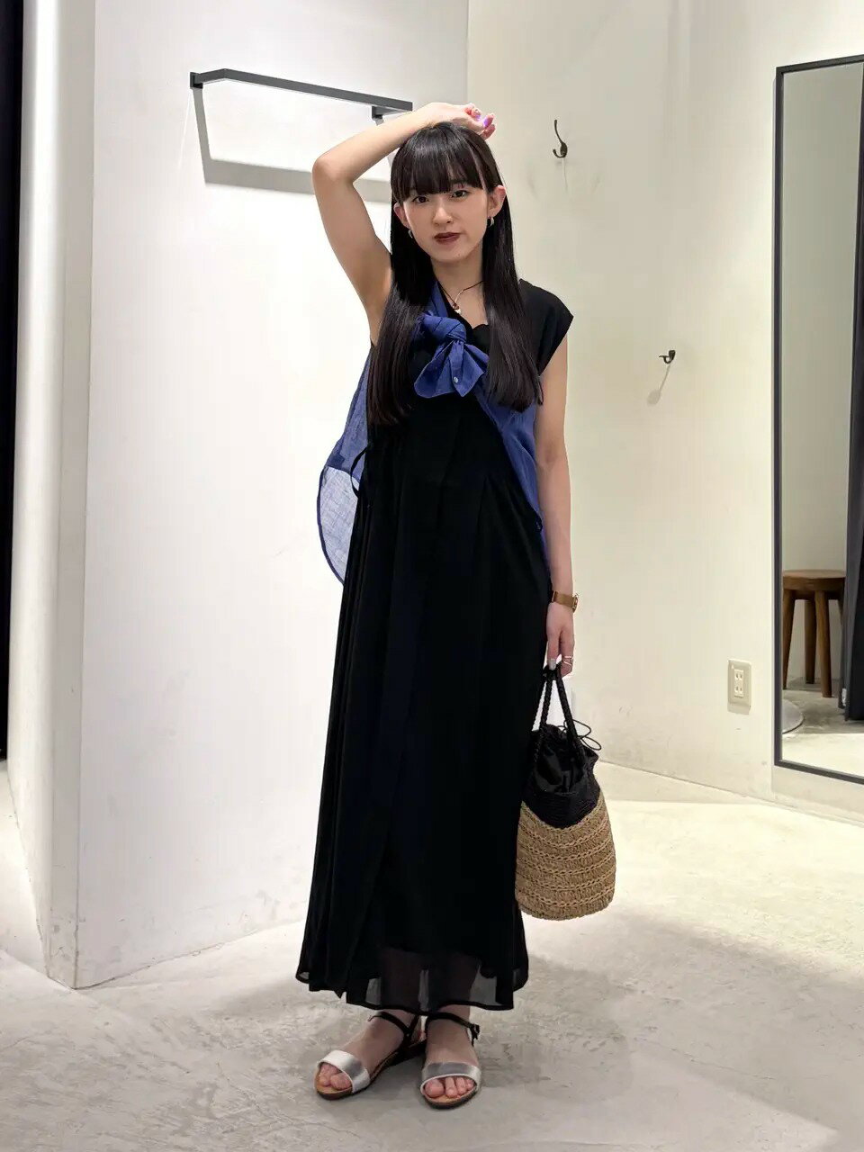 YECCA VECCA | ドライタッチシアードロストワンピース | Rakuten
