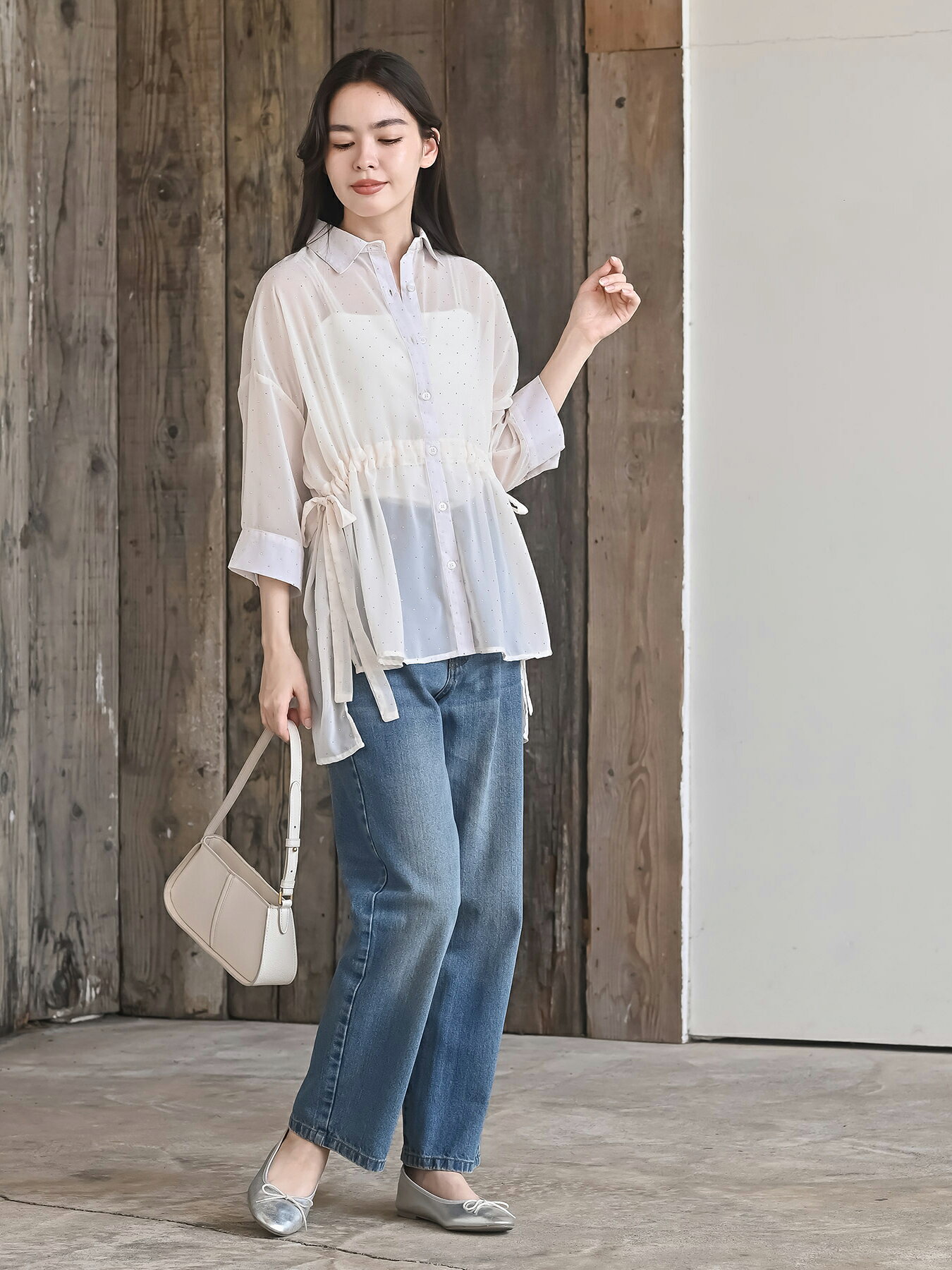 rps | ホットフィックスドロストシアーブラウス | Rakuten Fashion