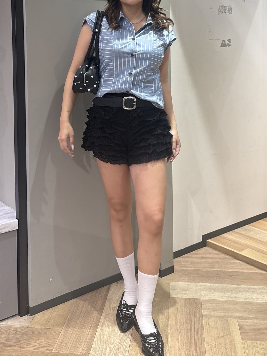 moussy | STRIPE FIT ブラウス | Rakuten Fashion(楽天ファッション