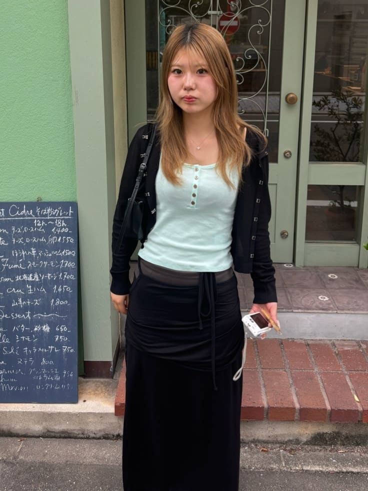 moussy | LAYER CUT MAXI スカート | Rakuten Fashion(楽天