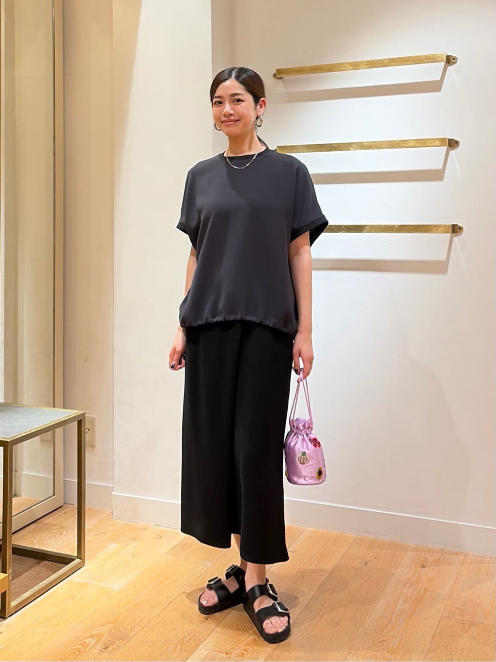 UNITED ARROWS | COMFY ラップ マキシスカート -防汚 UVカット