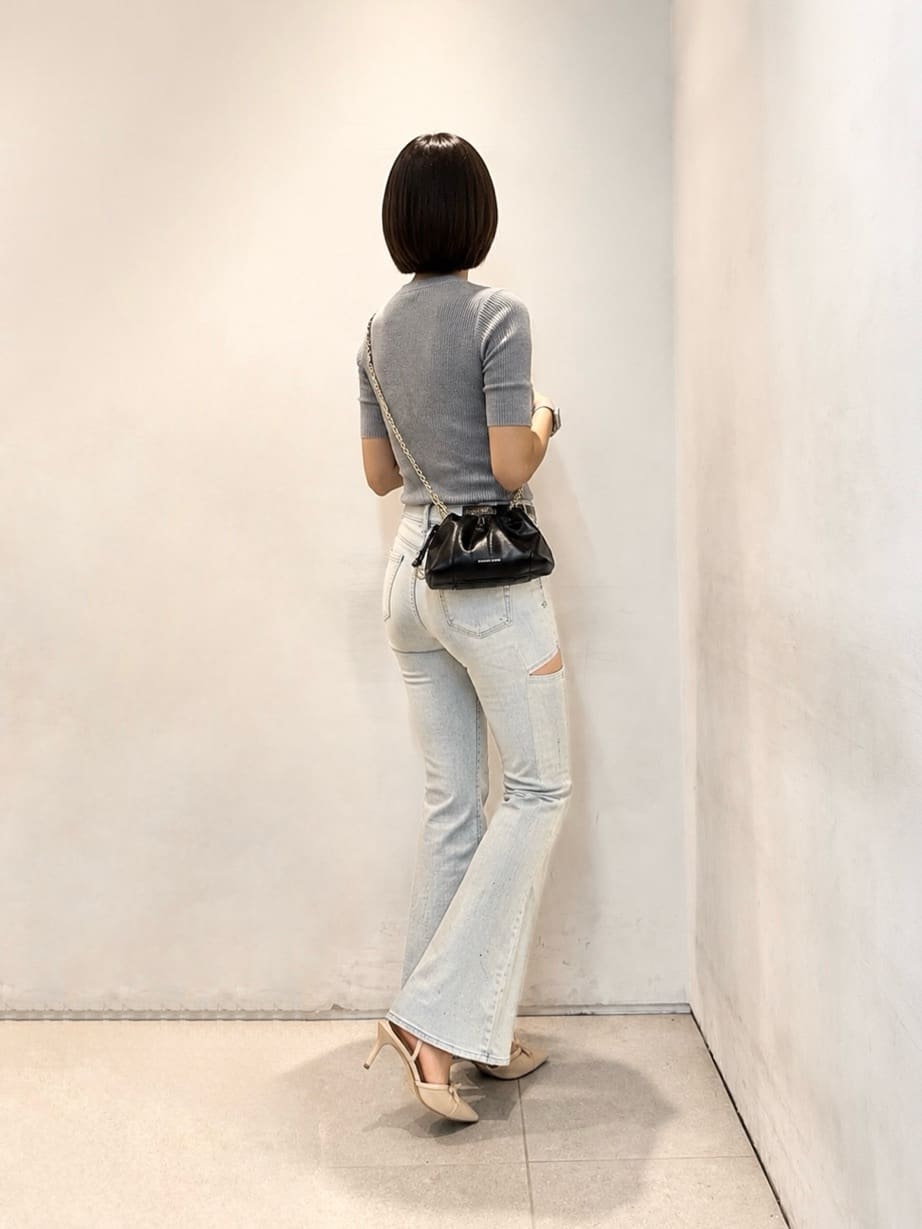 CHARLES & KEITH | Ciara シアラ ルーシュドクロスボディーバッグ