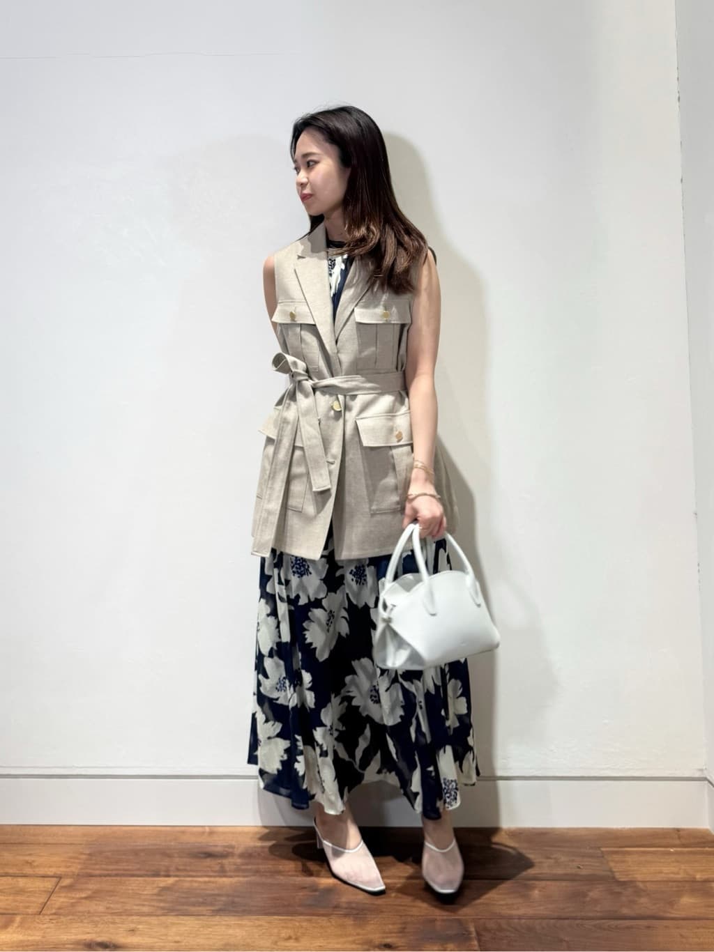 allureville | リネンブレンドサファリジレ | Rakuten Fashion(楽天