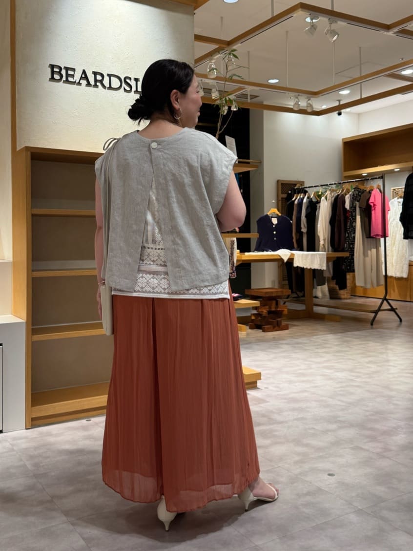 BEARDSLEY | NEWシワシフォンギャザーパンツ | Rakuten Fashion(楽天
