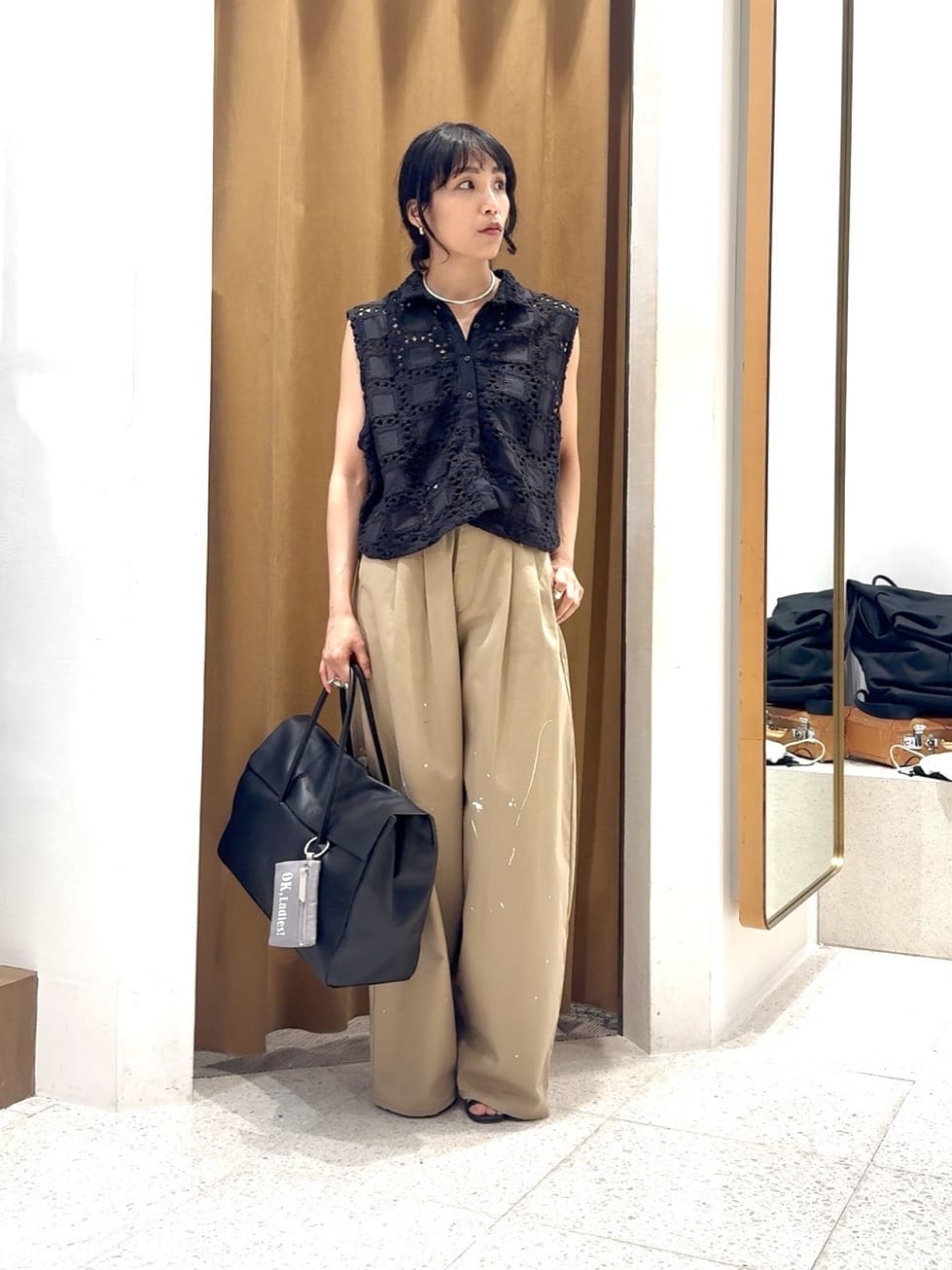 Whim Gazette | ペイントタックチノパンツ | Rakuten Fashion(楽天