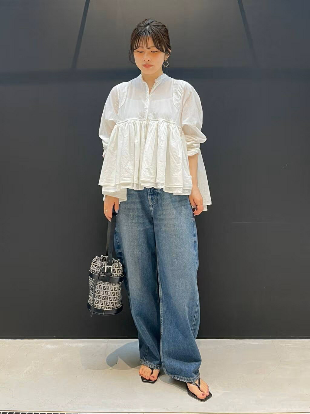 Curensology | <&RC>ワイドルーズデニムパンツ | Rakuten Fashion(楽天
