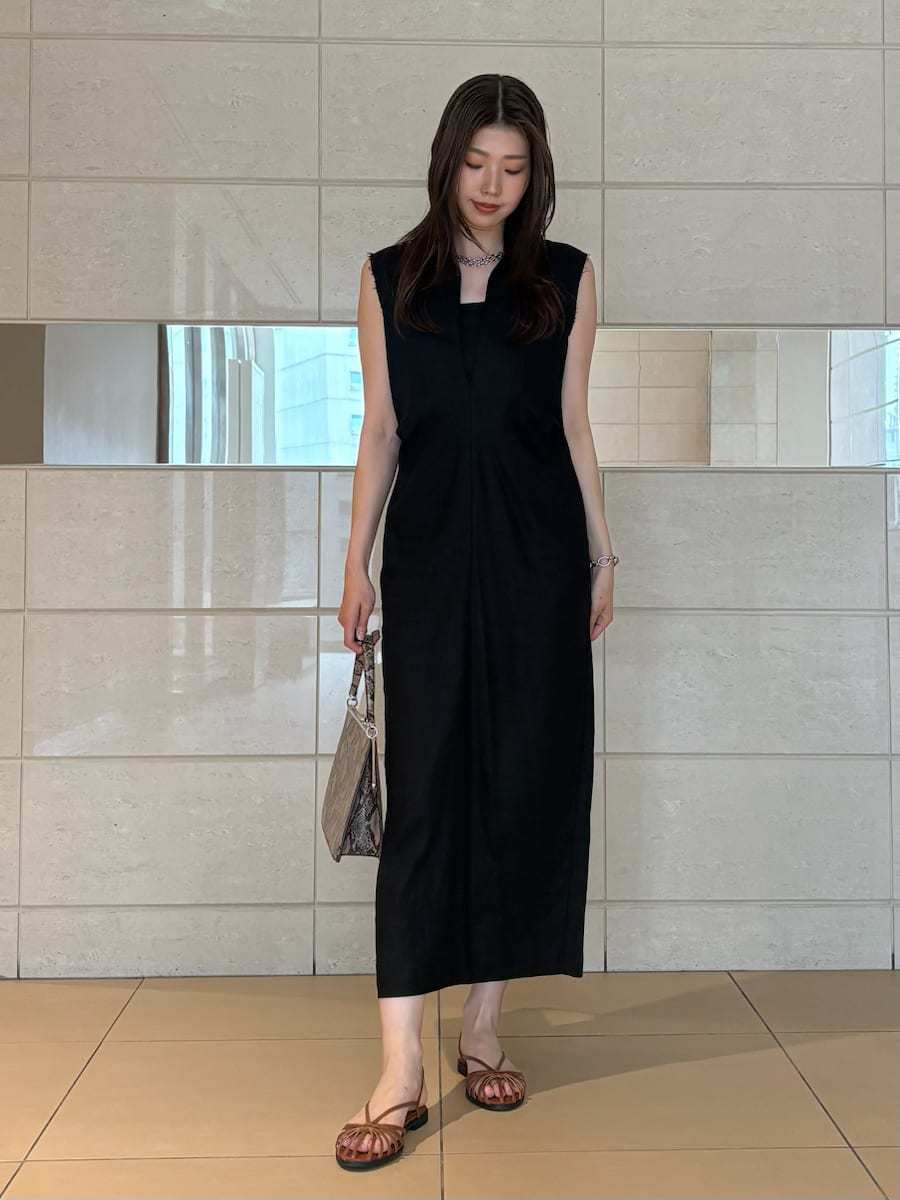 Mila Owen | スキッパーマキシワンピース | Rakuten Fashion(楽天