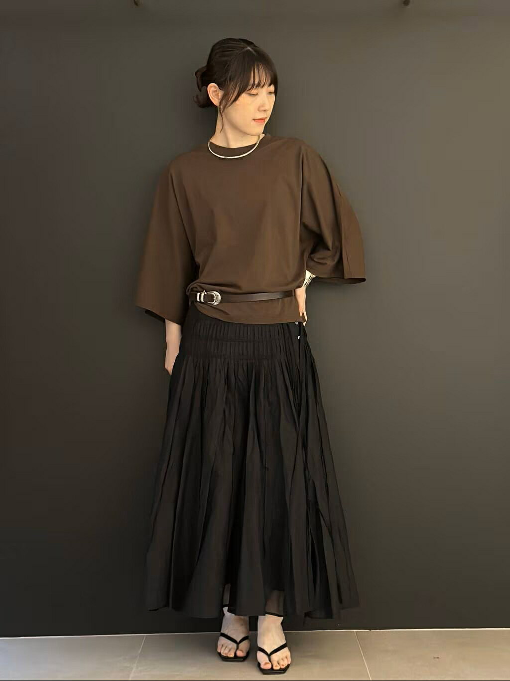 Curensology | オーガンタックスカート | Rakuten Fashion(楽天