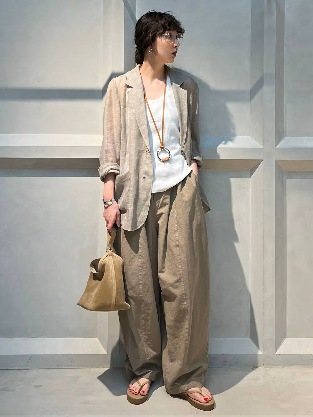 Curensology | リネンカラミシアージャケット | Rakuten Fashion(楽天