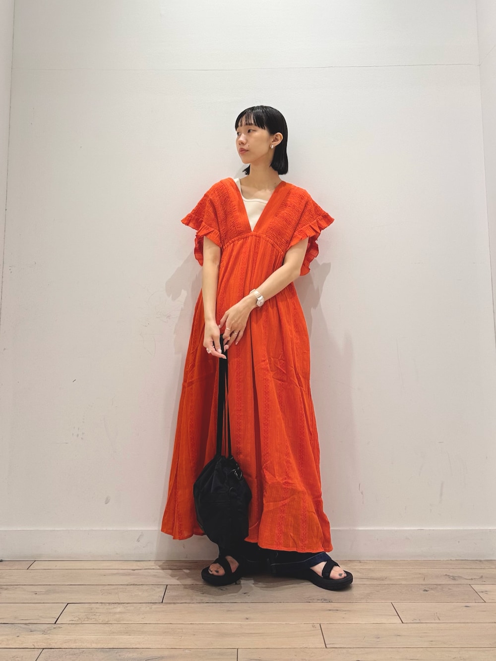 Sonny Label | 楊柳ドビーシャーリングワンピース | Rakuten Fashion