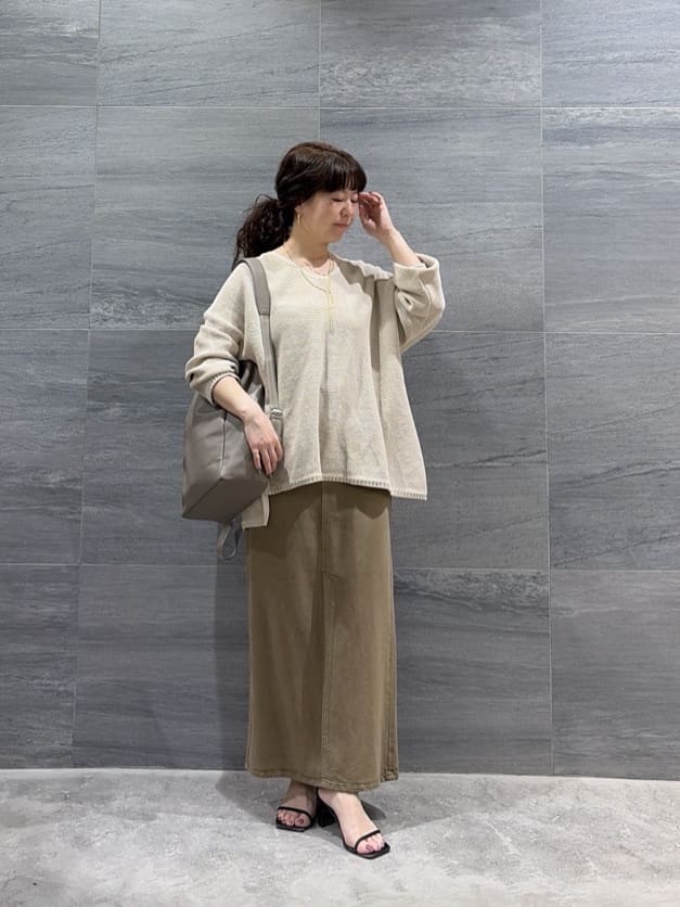 GALLARDAGALANTEの【手洗い可】コットンメッシュプルオーバーを使ったコーディネートを紹介します。｜Rakuten Fashion(楽天ファッション／旧楽天ブランドアベニュー)7258629