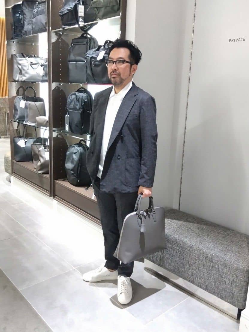 UNITED ARROWS | レザー ラウンド ブリーフケース | Rakuten Fashion