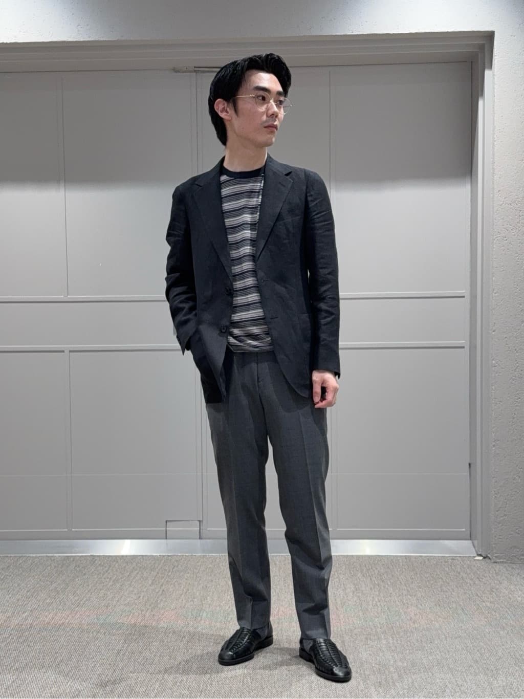 UNITED ARROWS | LIBECO シングル 2ボタン テーラード ジャケット