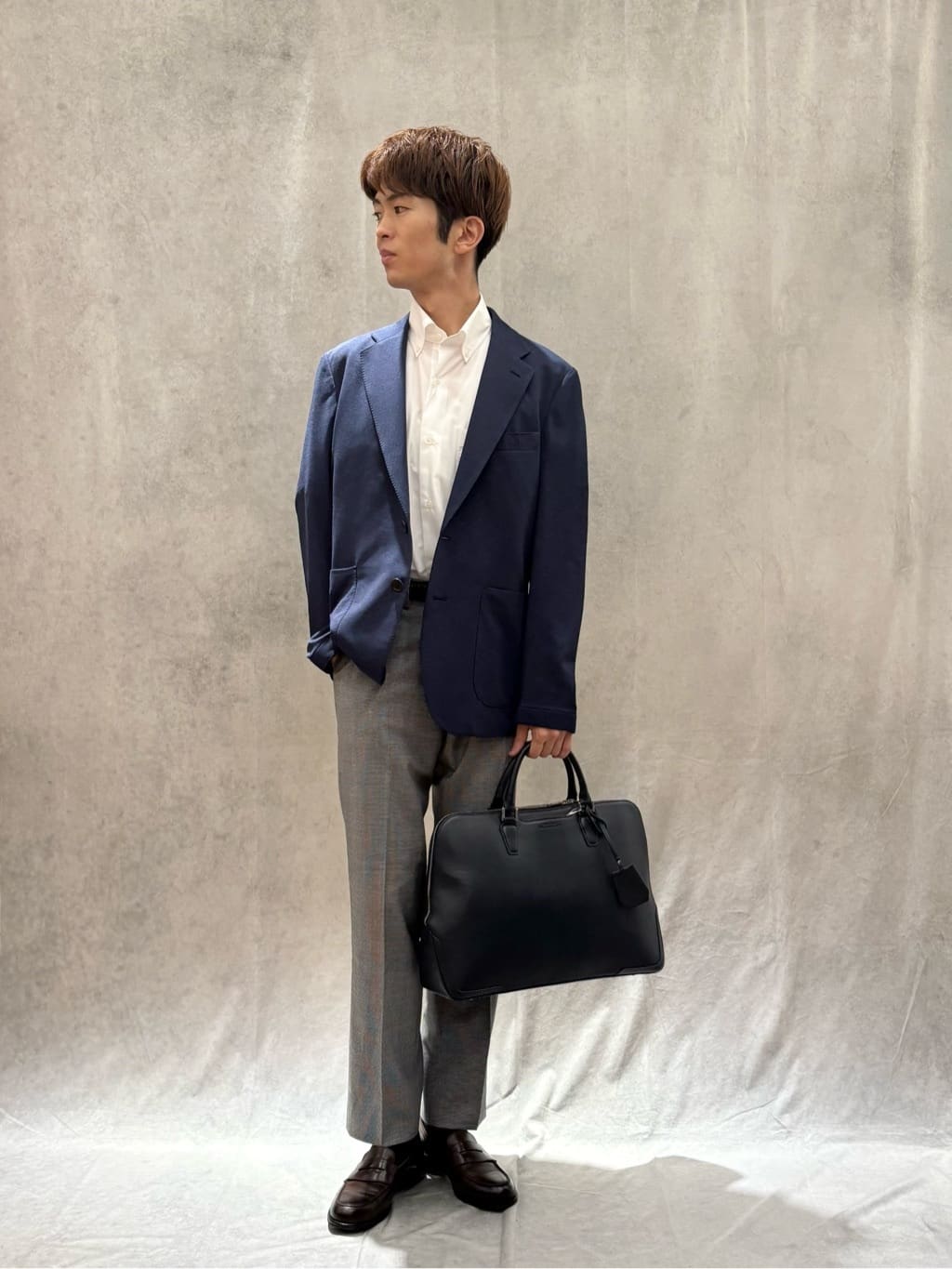 UNITED ARROWS green label relaxing | エンボス レザー ブリーフ