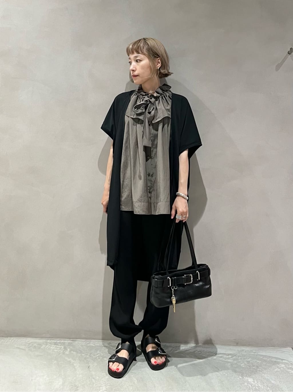 UNITED ARROWS ネイビー ロングジレ新品 UNITED ARROWS | <conte>コットン ノーボタン ロングジレ | Rakuten