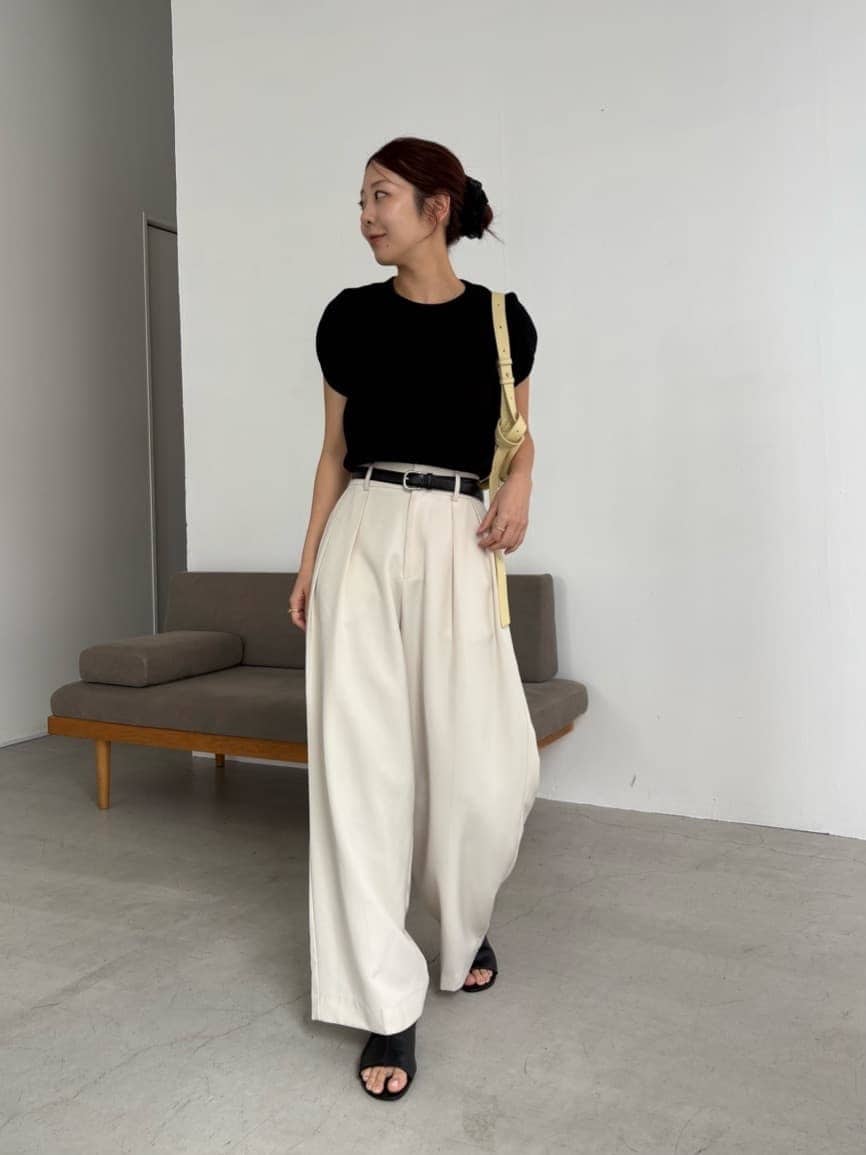 CAPRICIEUX LE'MAGE | チューリップスリーブニット | Rakuten Fashion