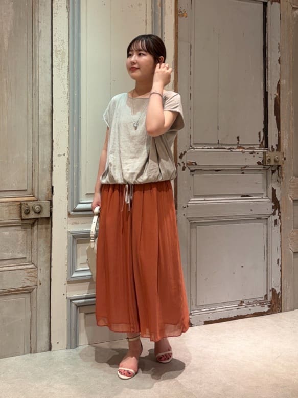 BEARDSLEY | NEWシワシフォンギャザーパンツ | Rakuten Fashion(楽天