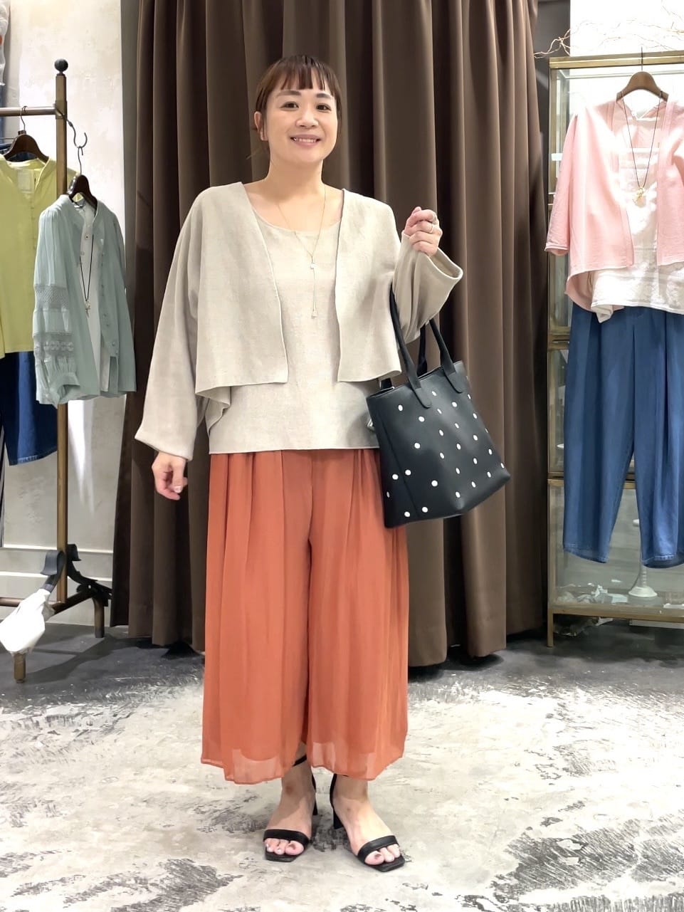 BEARDSLEY | リネンインレイタンクトップ | Rakuten Fashion(楽天