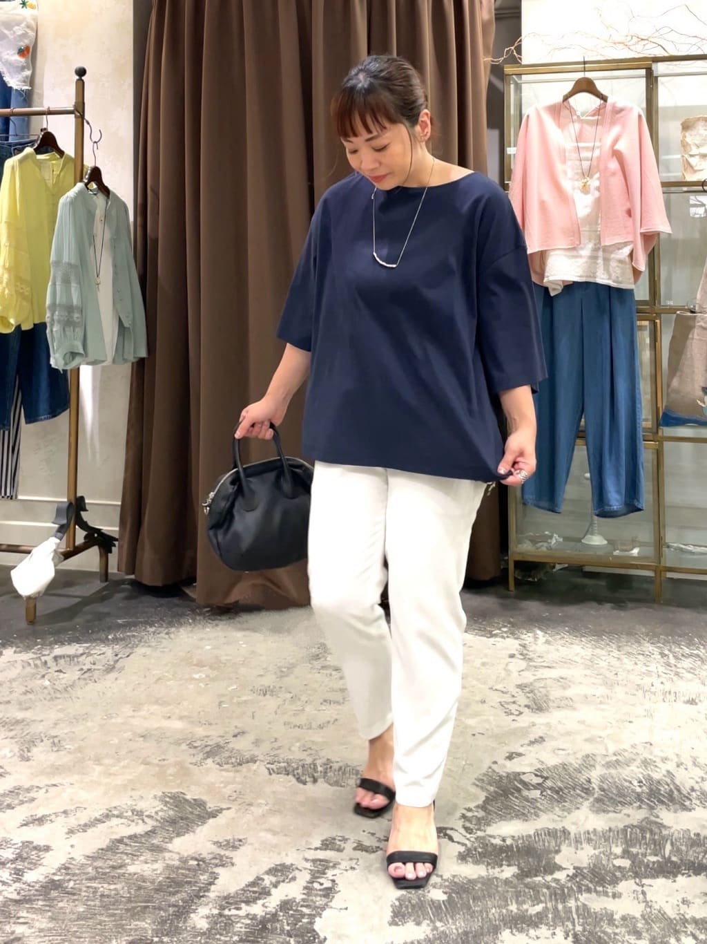 BEARDSLEY | リネンライクトラックパンツ | Rakuten Fashion(楽天
