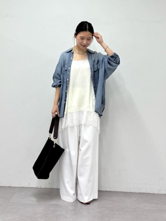 GALLARDAGALANTEの【快適パンツ】【セットアップ対応】ジャージー2タックパンツを使ったコーディネートを紹介します。｜Rakuten Fashion(楽天ファッション／旧楽天ブランドアベニュー)7260942