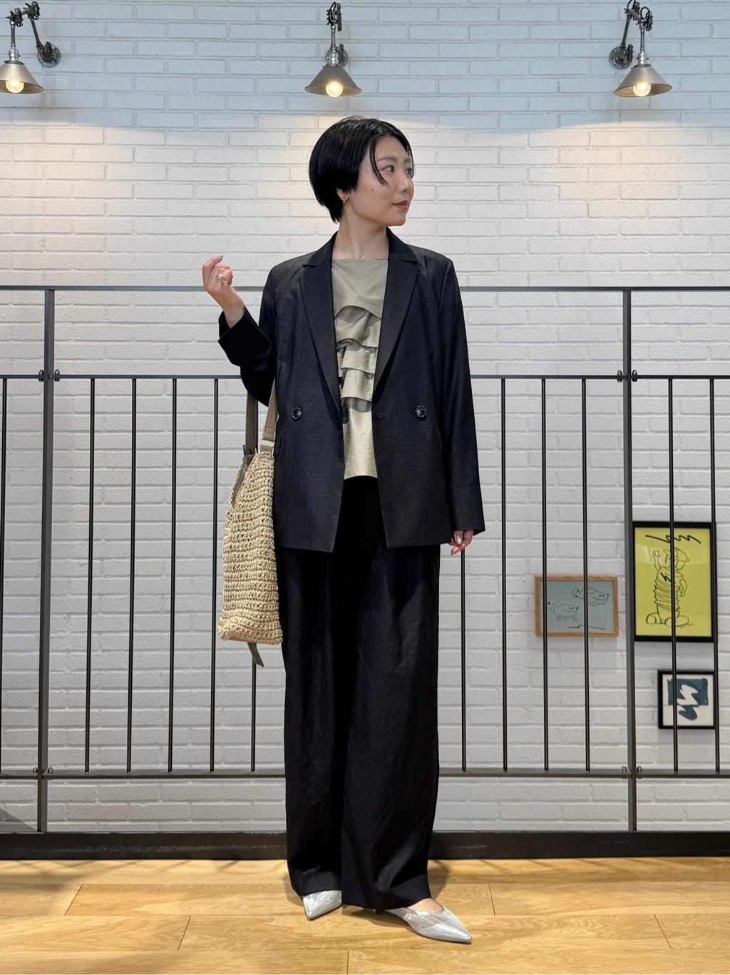 UNITED ARROWS green label relaxing | [size SHORTあり]ライト リネン
