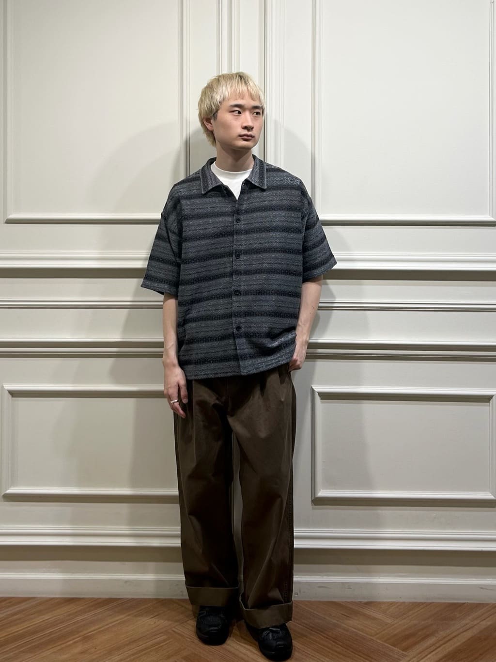 BEAUTY&YOUTH UNITED ARROWS | フェアアイル ショートスリーブ ニット