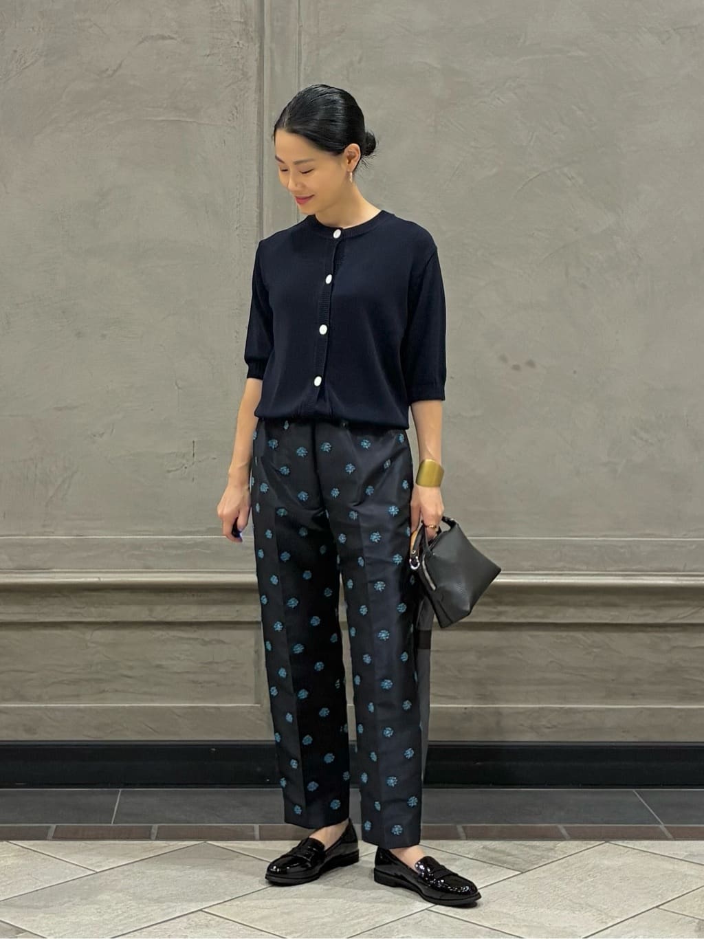 UNITED ARROWS | クルーネック ベーシック カーディガン