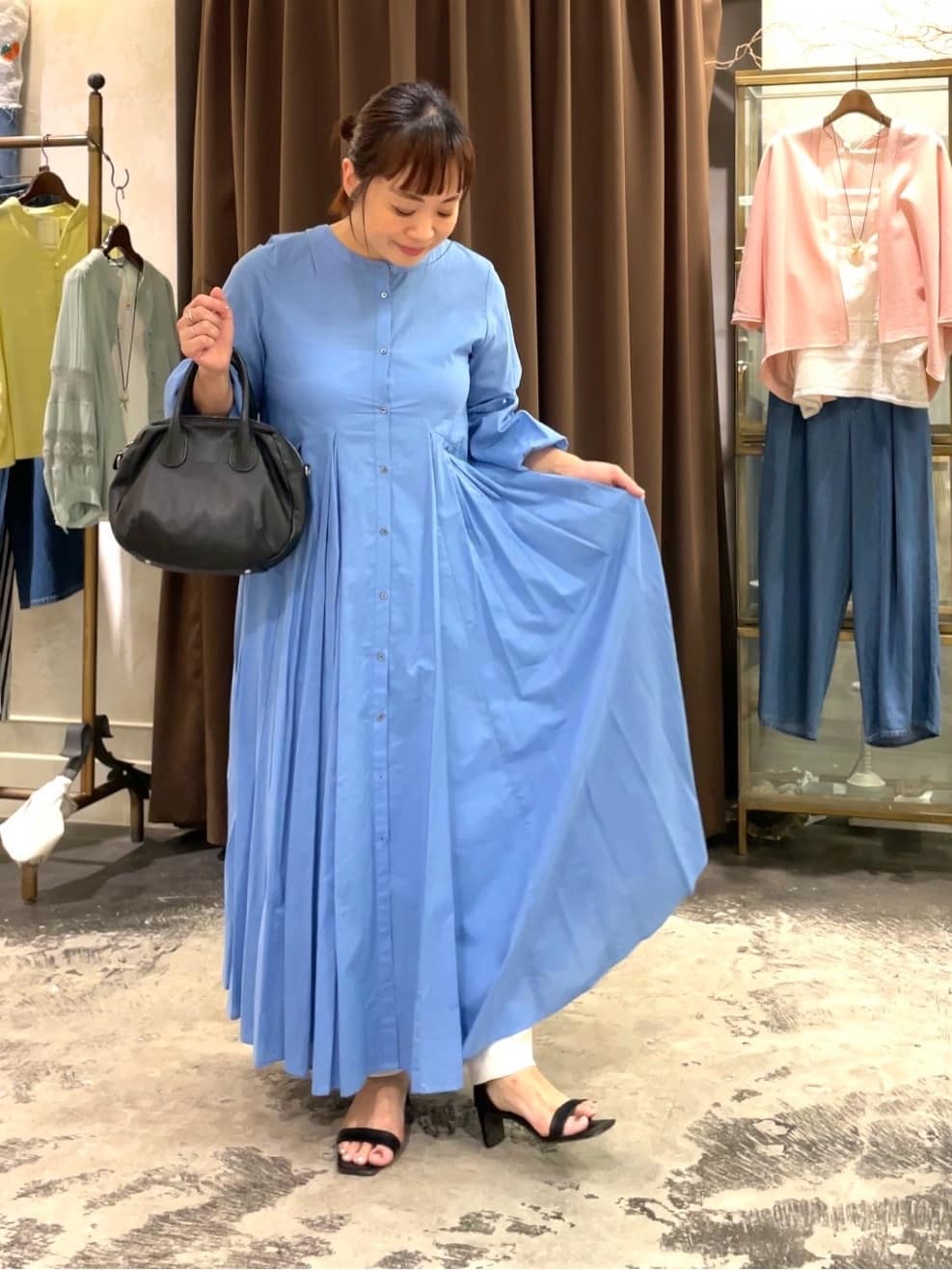BEARDSLEY | リネンライクトラックパンツ | Rakuten Fashion(楽天