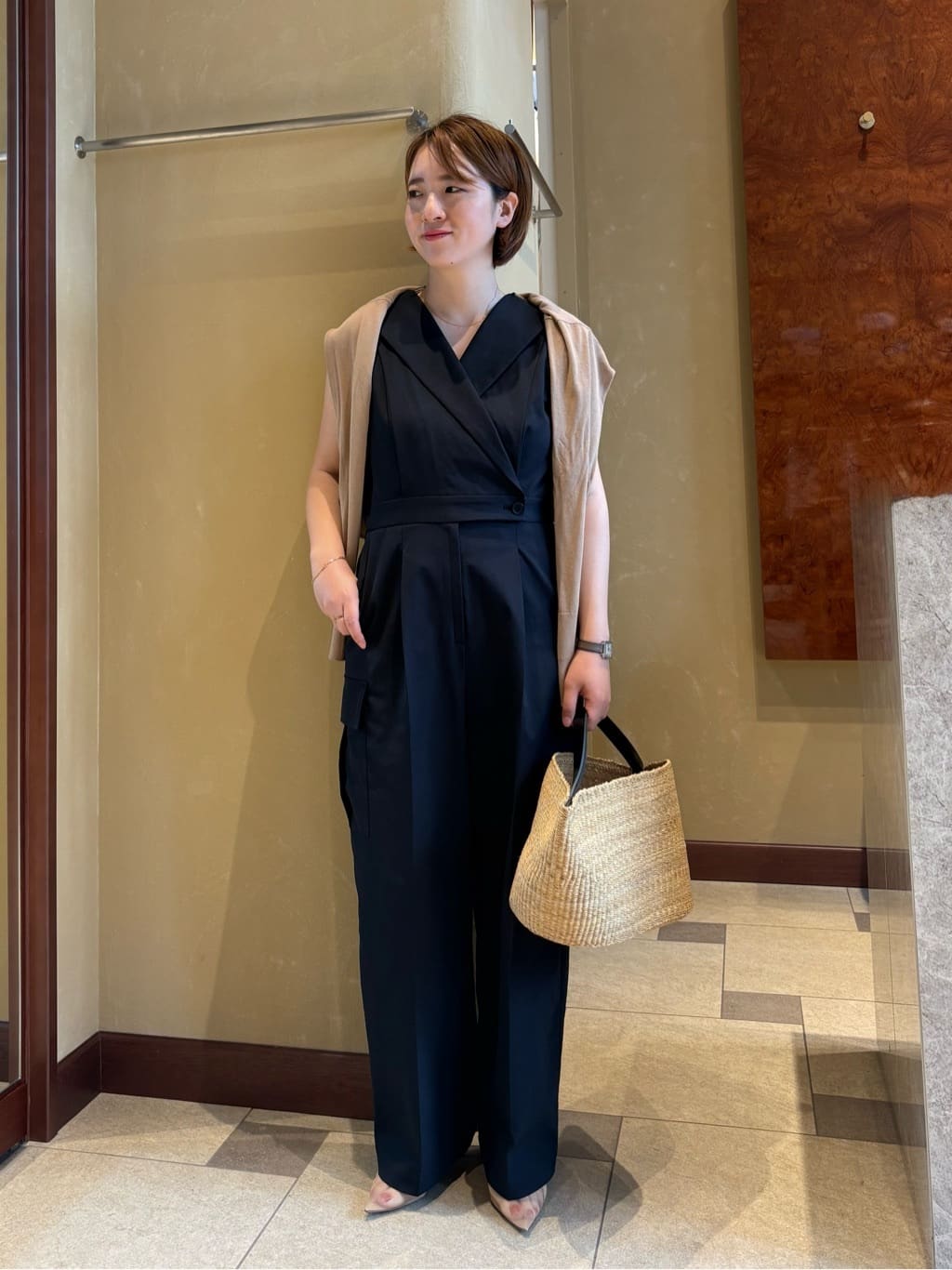UNITED ARROWS | <conte>コットン シアー Vネックカーディガン