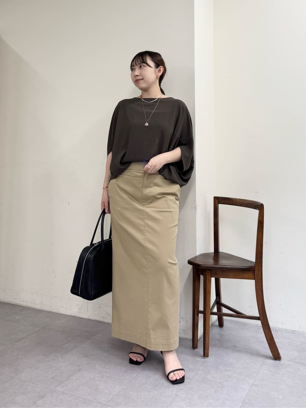 GALLARDAGALANTEのドルマンジャージープルオーバーを使ったコーディネートを紹介します。｜Rakuten Fashion(楽天ファッション／旧楽天ブランドアベニュー)7265568