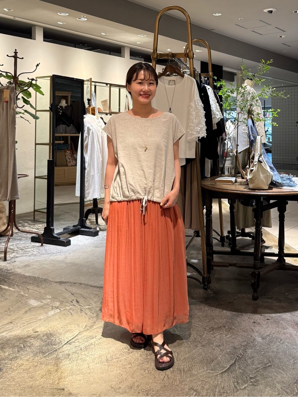 BEARDSLEY | NEWシワシフォンギャザーパンツ | Rakuten Fashion(楽天