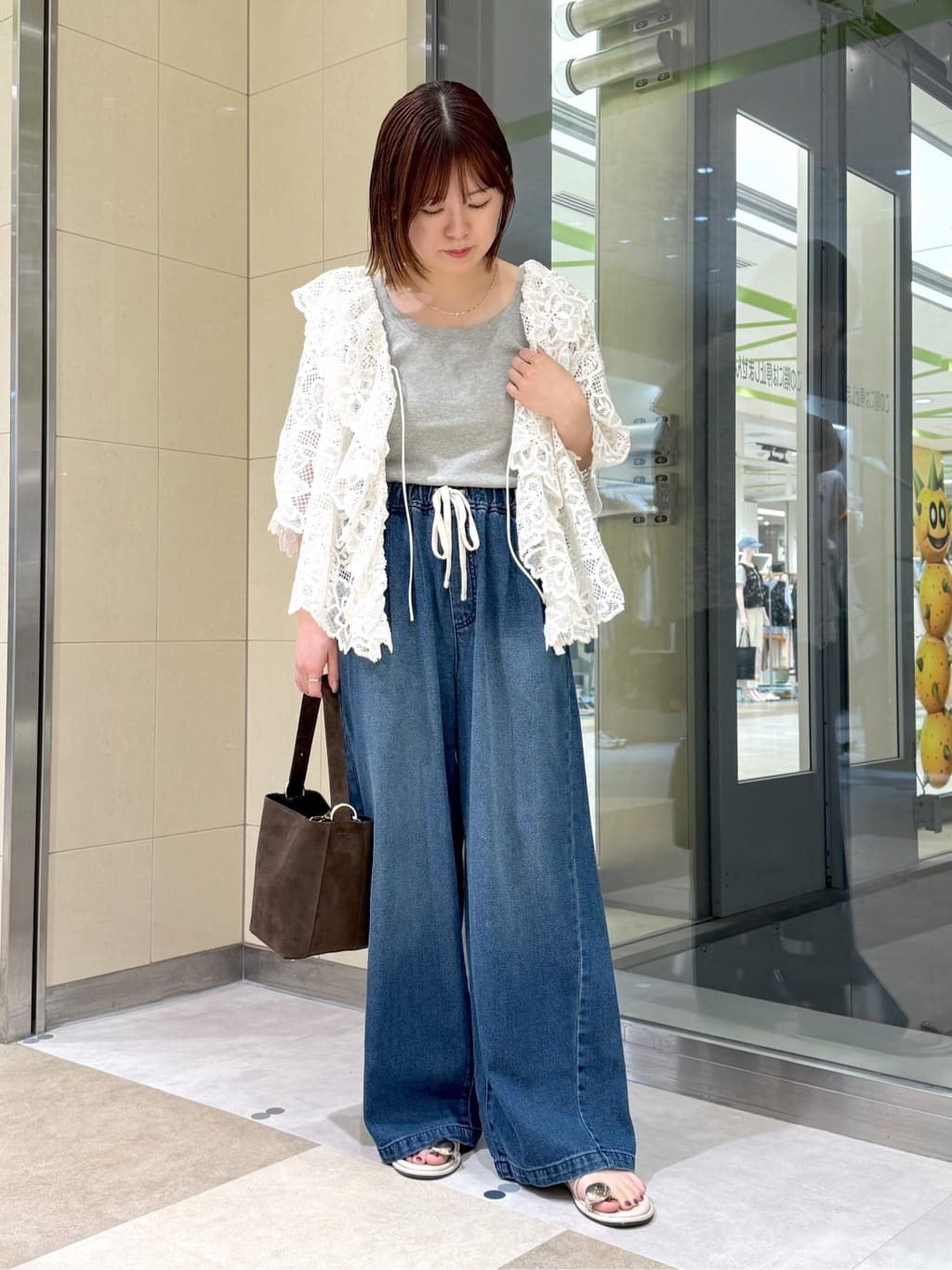 DOUDOU | レースボレロカーディガン | Rakuten Fashion(楽天