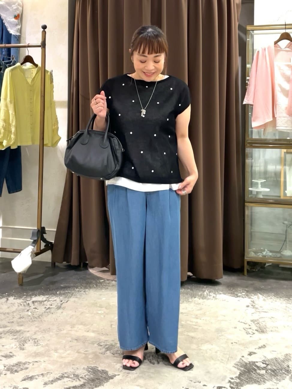 BEARDSLEY | ドット刺繍ニット | Rakuten Fashion(楽天ファッション