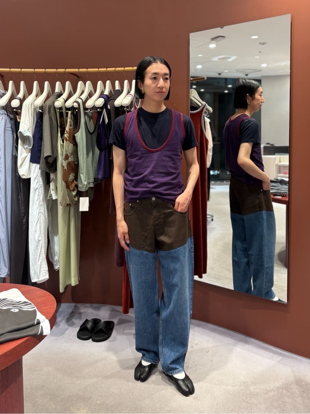 BEAUTY&YOUTH UNITED ARROWS | <6(ROKU)>コットン リンガー タンク